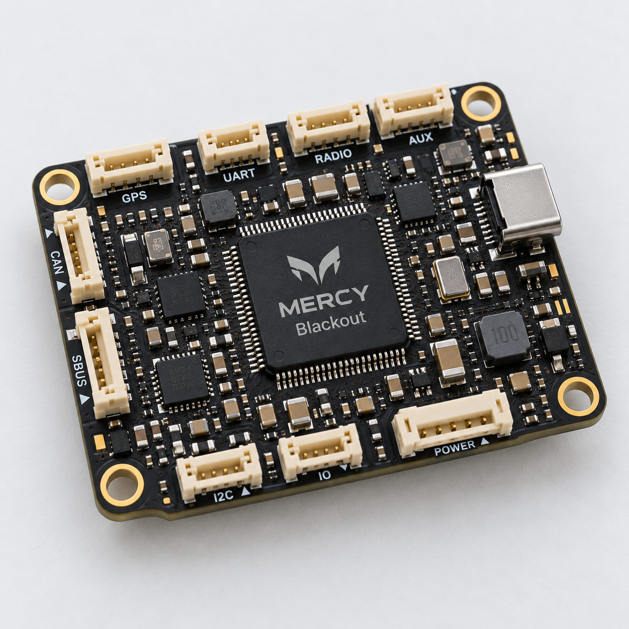 MERCY Blackout GNSS-independent drone controller board